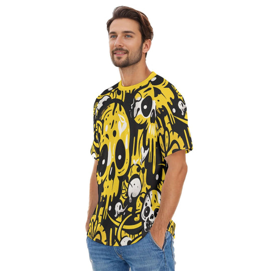Street Style Men's Classic Crew Neck Short Sleeve T-Shirt