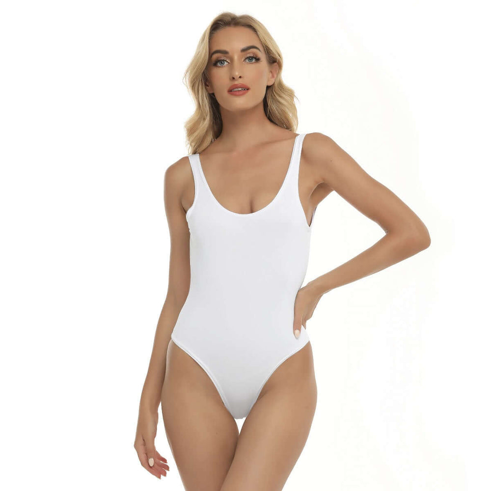 Street Style Women's Sexy Leopard Print One Piece Swimsuit