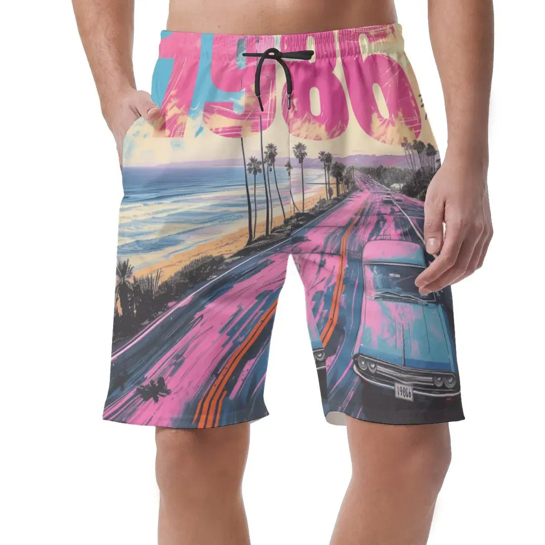 Summer Beach Hawaii Shorts for Men Father Daddy-Archiify