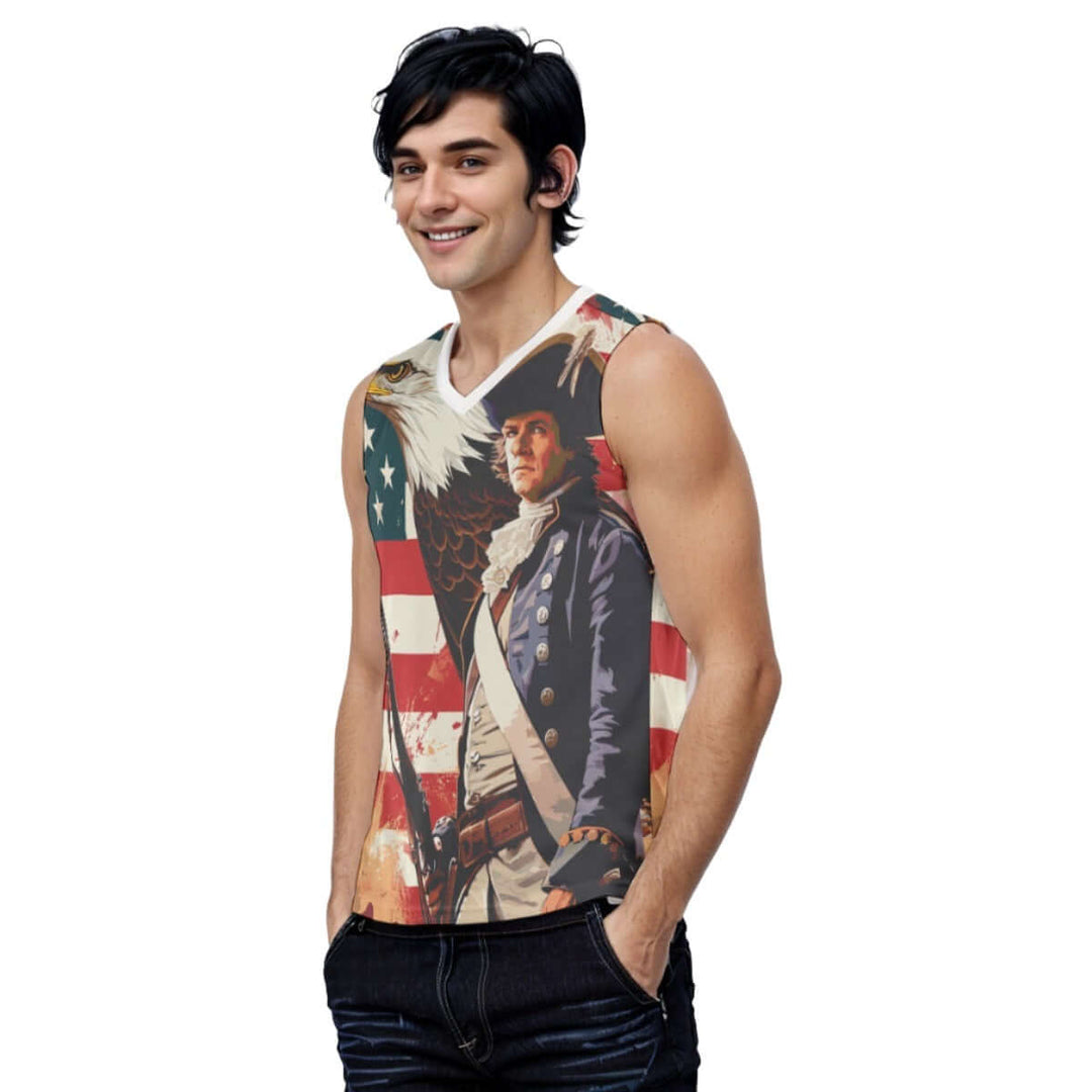 Men's Casual V-Neck Tank Top