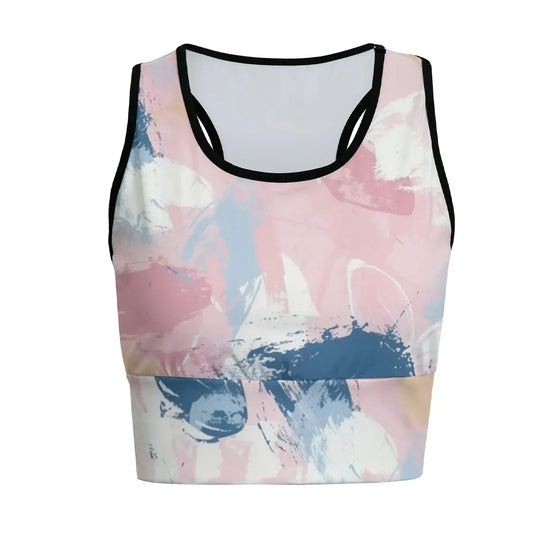 Street Style Women's Black edge Sports Bra