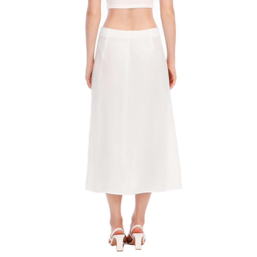 Hippie Bohemian Style Geo Print Women's High Slit Long Skirt - Archiify