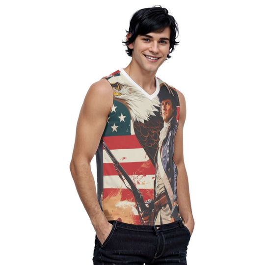 Men's Casual V-Neck Tank Top