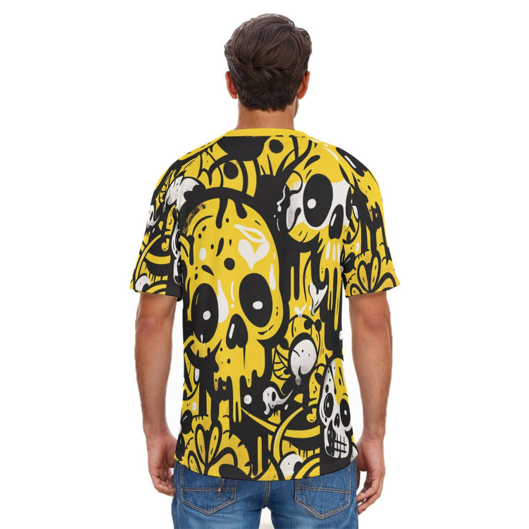 Street Style Men's Classic Crew Neck Short Sleeve T-Shirt
