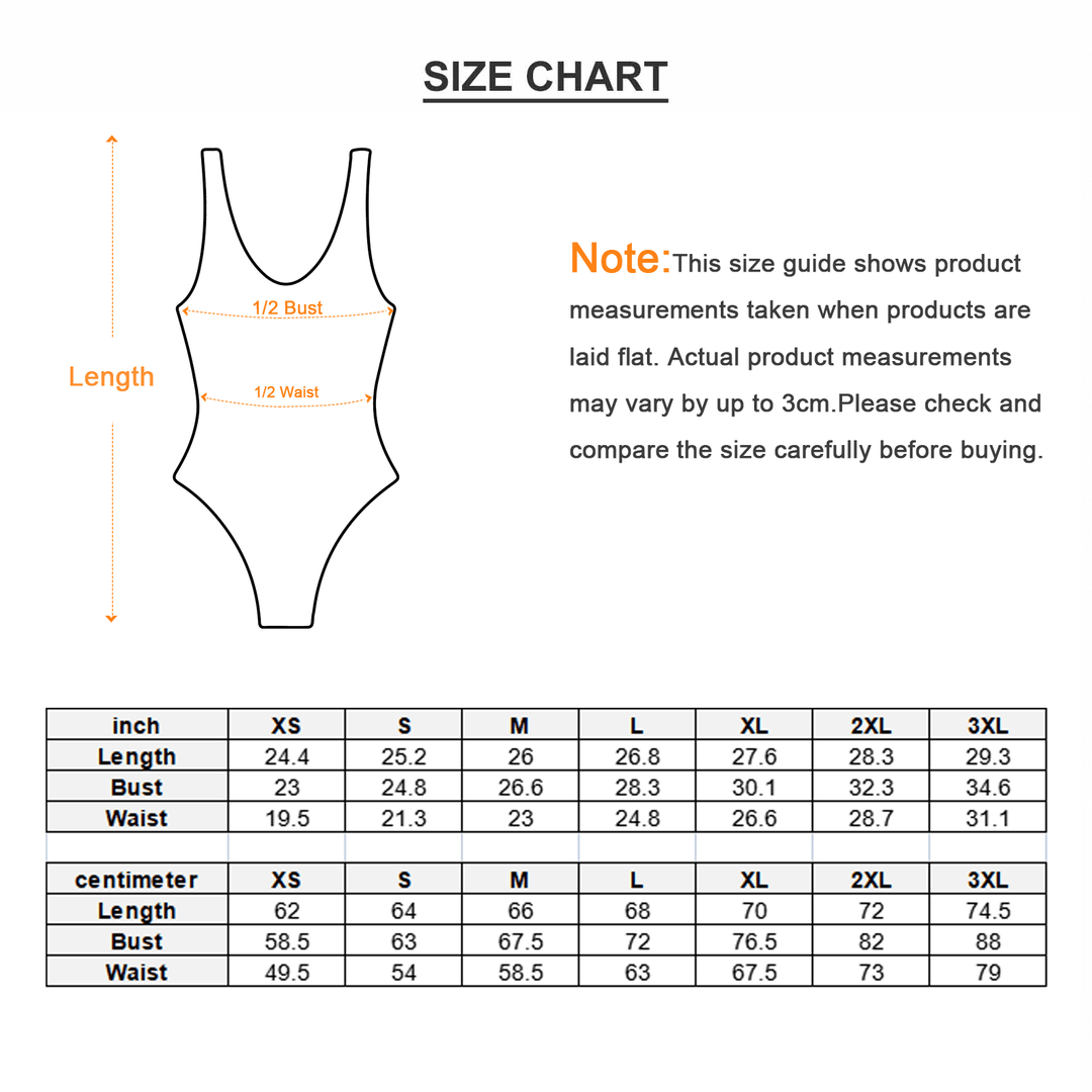 Hawaiian Women's One-Piece U-neck High Cut Swimsuit