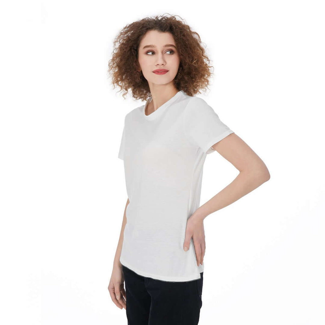 Personalized Women's V-Neck T-Shirt Summer Beach Tees Shirts - Archiify