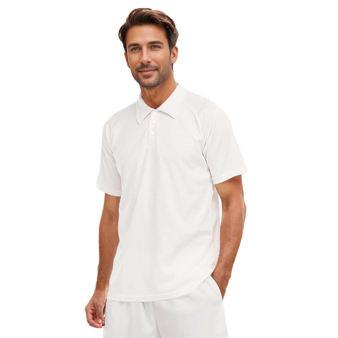 2024 New Men's Short Sleeve Polo Shirt With Button Closure | Design by Yourself - Archiify