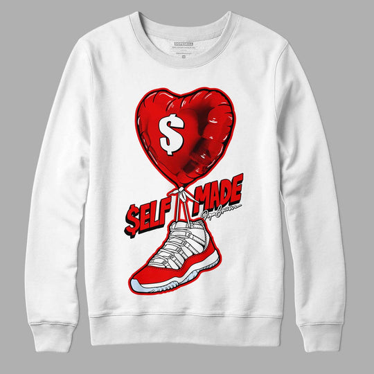 Cherry 11s DopeSkill Sweatshirt Self Made Graphic