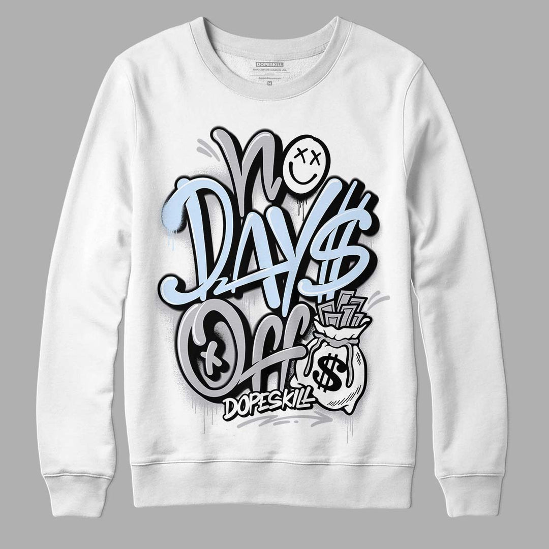 Cement Grey 11s DopeSkill Sweatshirt No Days Off Graphic