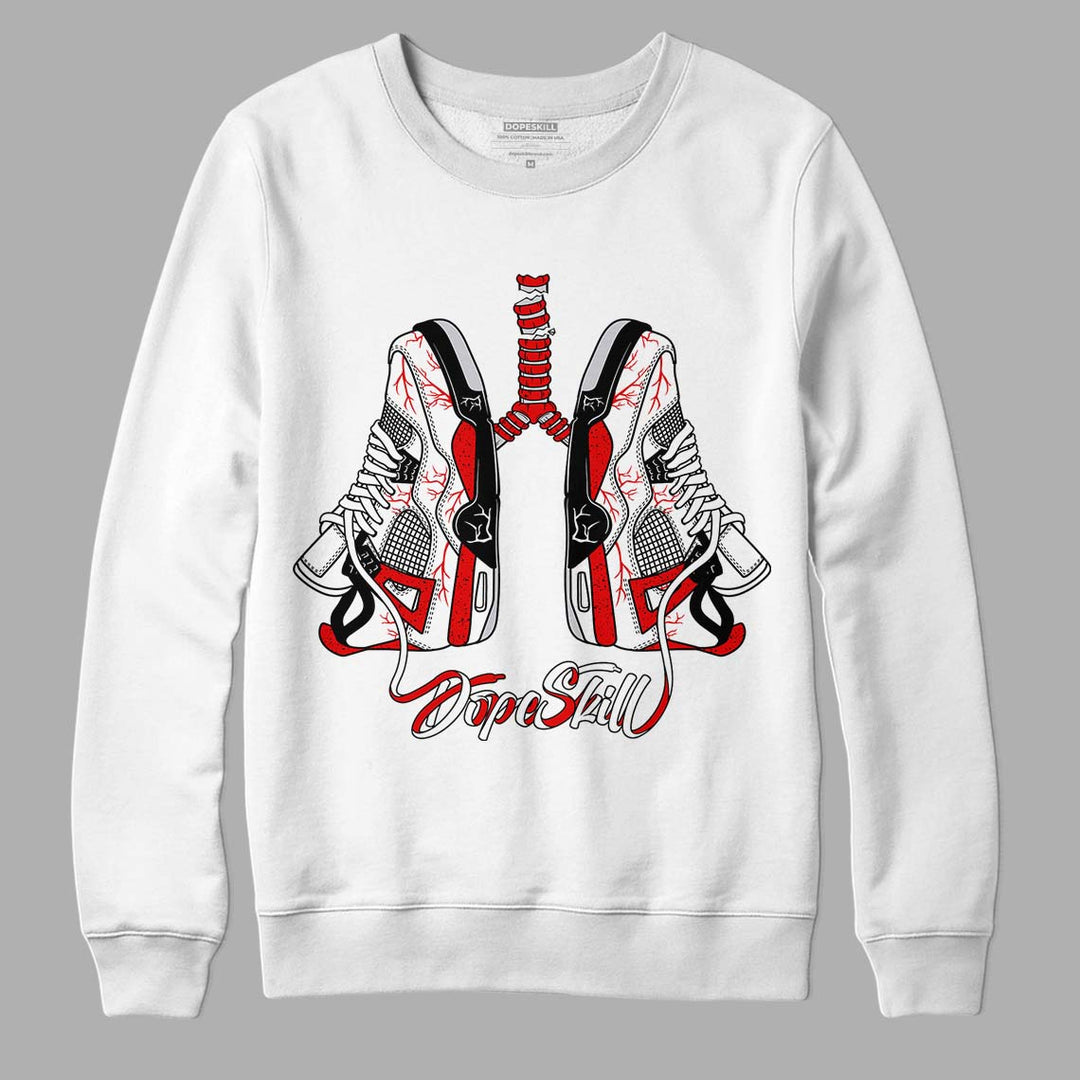 Red Cement 4S DopeSkill Sweatshirt Breathe Graphic