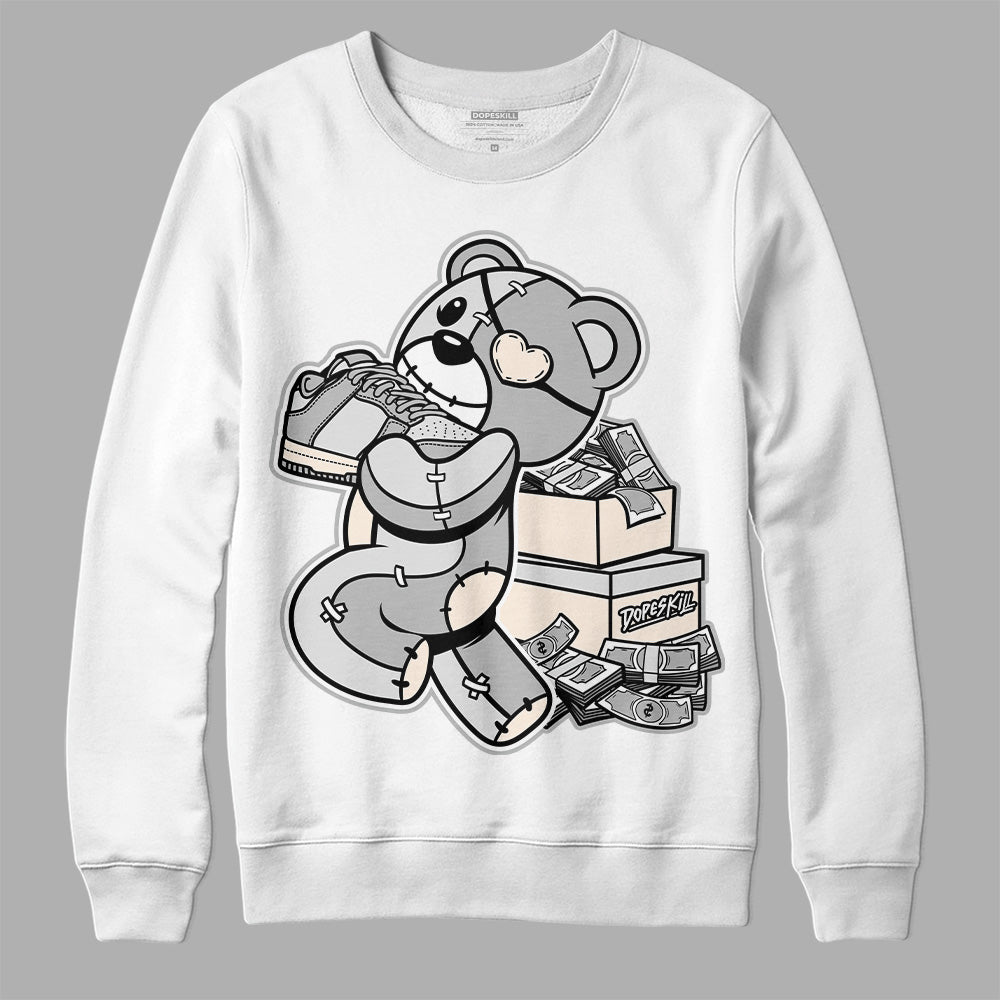 Dunk Cool Grey DopeSkill Sweatshirt Bear Steals Sneaker Graphic