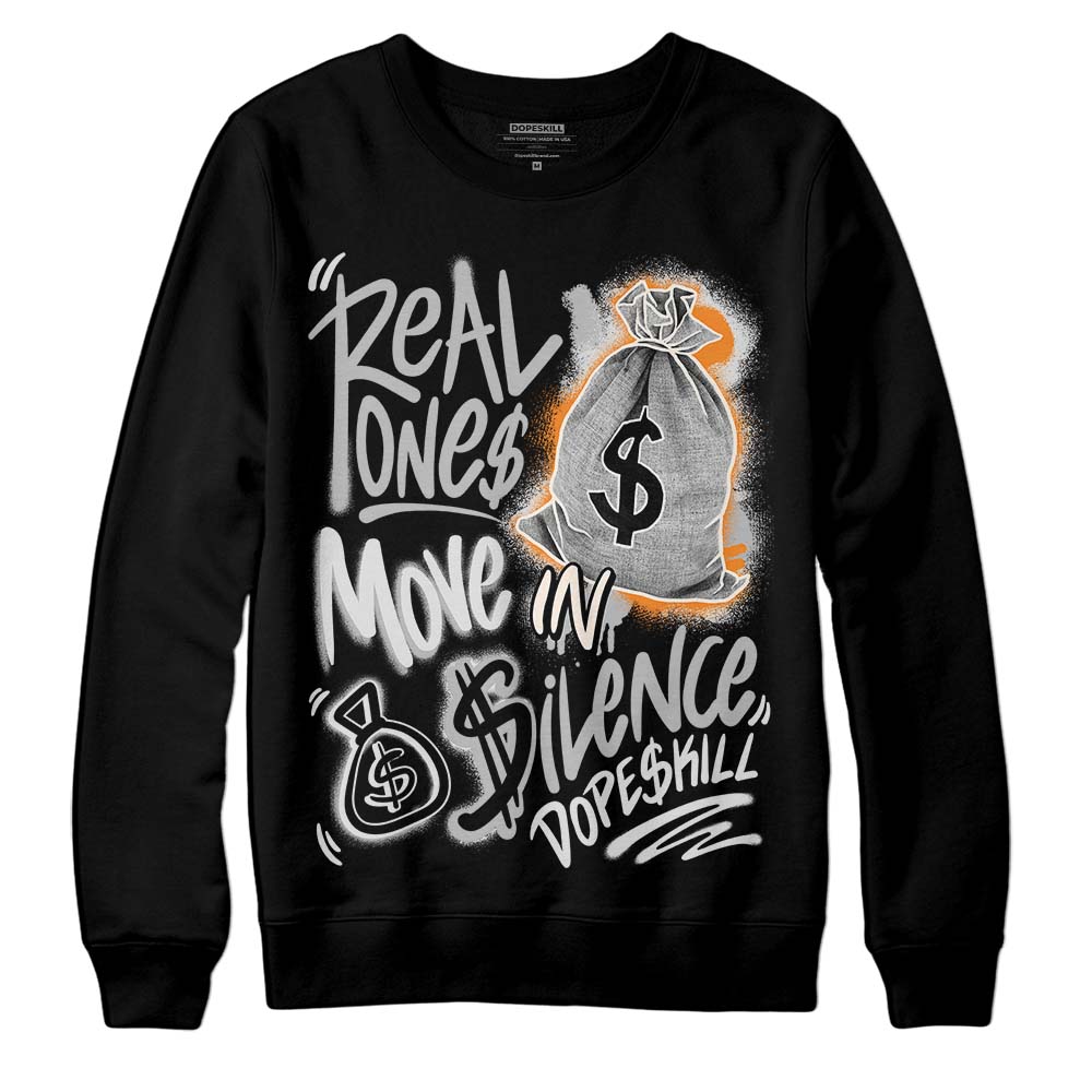 Dunk Cool Grey DopeSkill Sweatshirt Real Ones Move In Silence Graphic