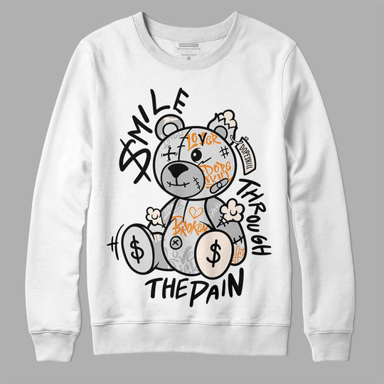 Dunk Cool Grey DopeSkill Sweatshirt Smile Through The Pain Graphic