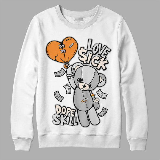 Dunk Cool Grey DopeSkill Sweatshirt Love Sick Graphic