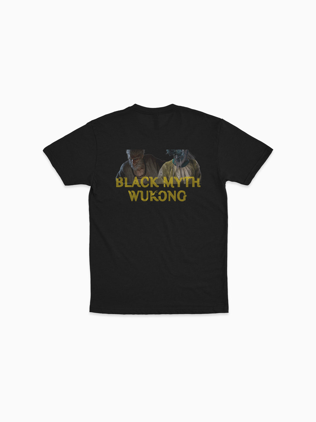 WuKong Ⅱ Black All-Over Print Men's O-Neck T-Shirt