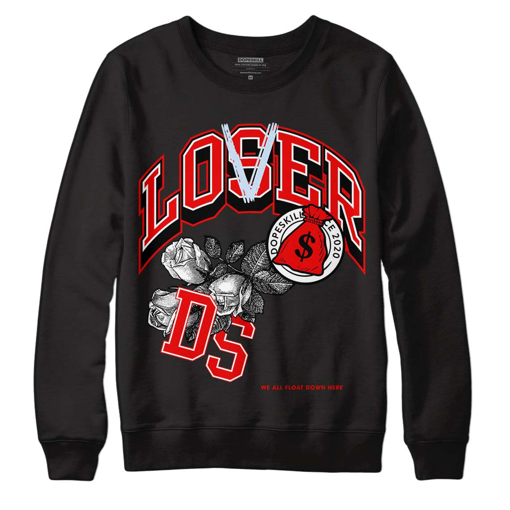 Cherry 11s DopeSkill Sweatshirt Loser Lover Graphic