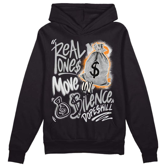 Dunk Cool Grey DopeSkill Hoodie Sweatshirt Real Ones Move In Silence Graphic