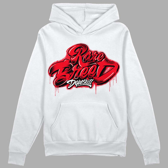 Red Thunder 4s DopeSkill Hoodie Sweatshirt Rare Breed Type Graphic