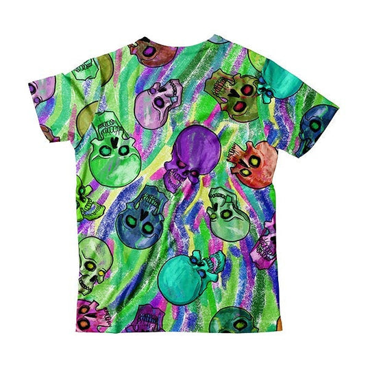 Crayon Skulls T-Shirt