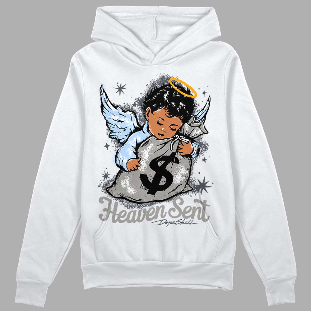 Cool Grey 11s DopeSkill Hoodie Sweatshirt Heaven Sent Graphic