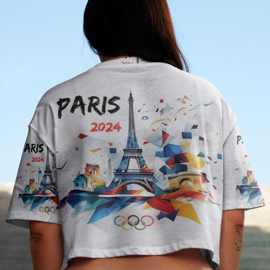 2024 Paris Olympic Unisix Cropped T-Shirt