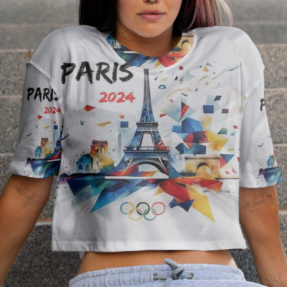 2024 Paris Olympic Unisix Cropped T-Shirt