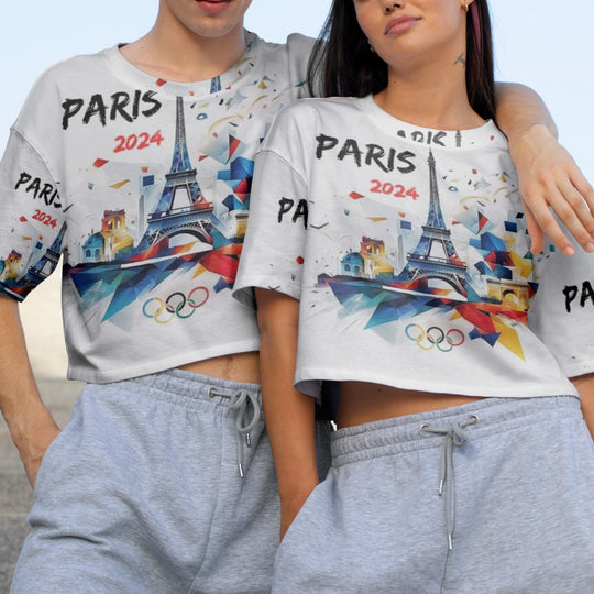 2024 Paris Olympic Unisix Cropped T-Shirt