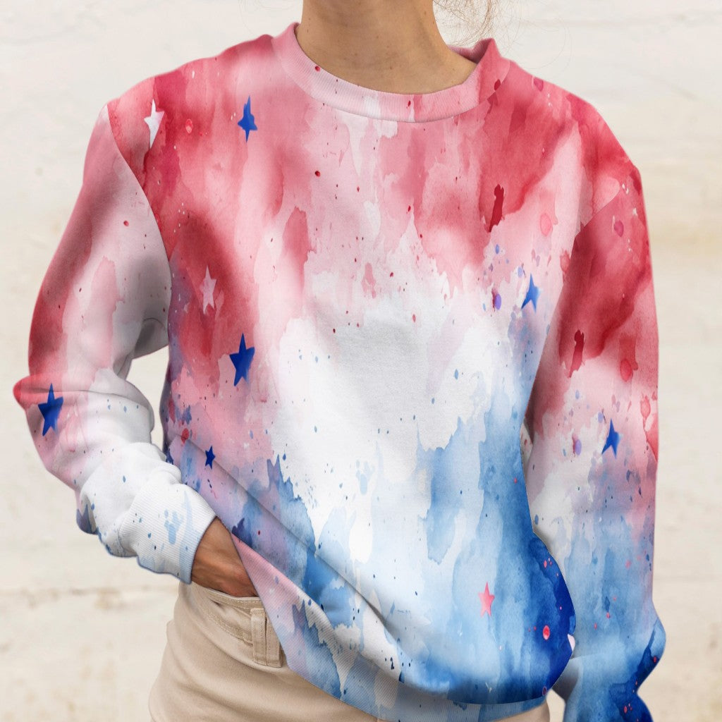 2024 Paris Olympic Print Women's Loose Sweatshirt