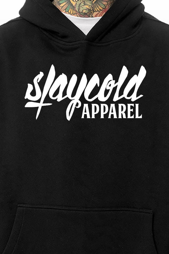 Stay Cold Oversized Logo Hoodie 320GSM