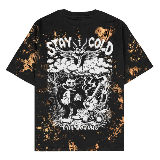 The Lovers - Oversized T-Shirt Rusty Bleach