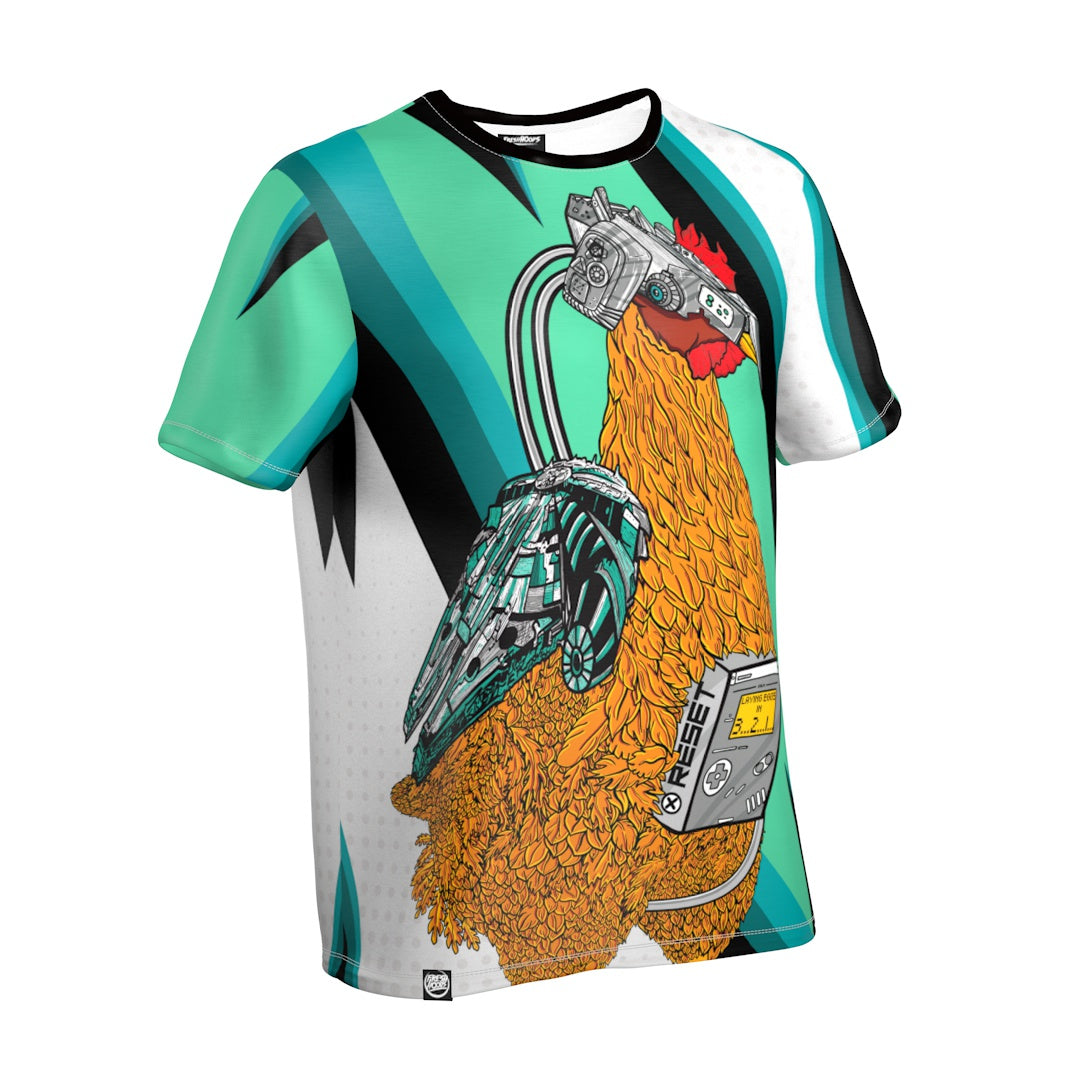 Cyborg Rooster T-Shirt