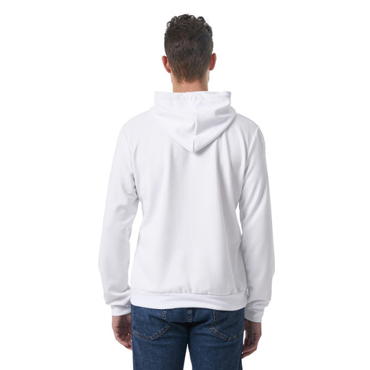 Men's Hoodie With Double-side Print Hood