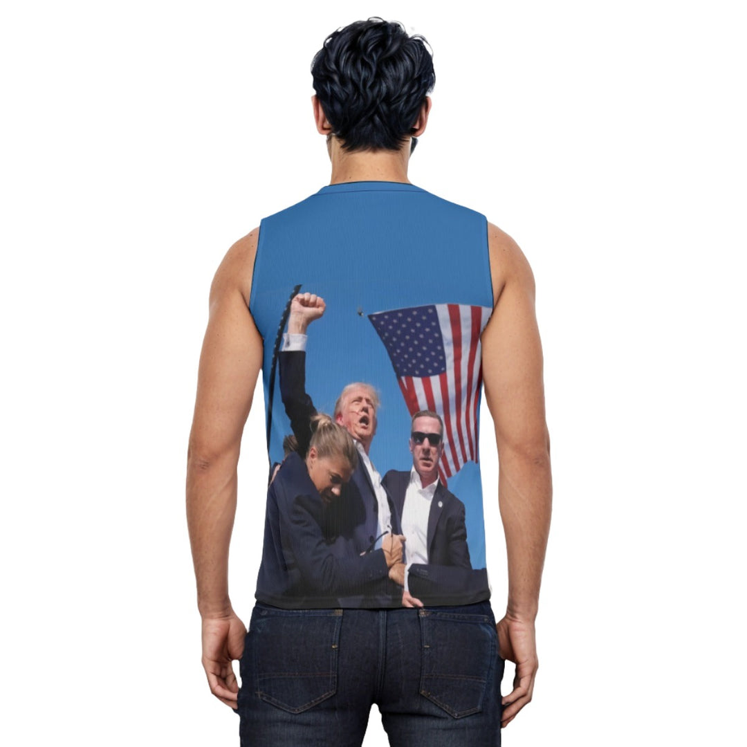 Men's V-neck Trump Tank Top