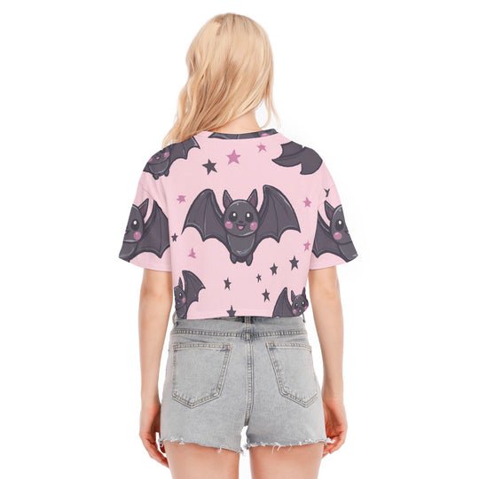 All-Over Print Women's Cropped T-shirt | 190GSM Cotton