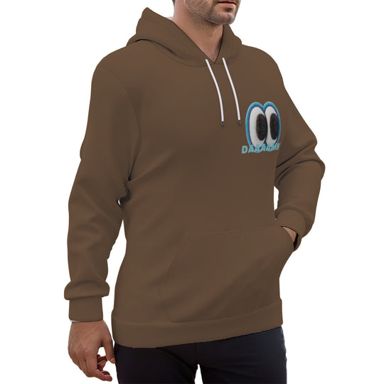 Eco-friendly EYES Print Unisex Pullover Hoodie