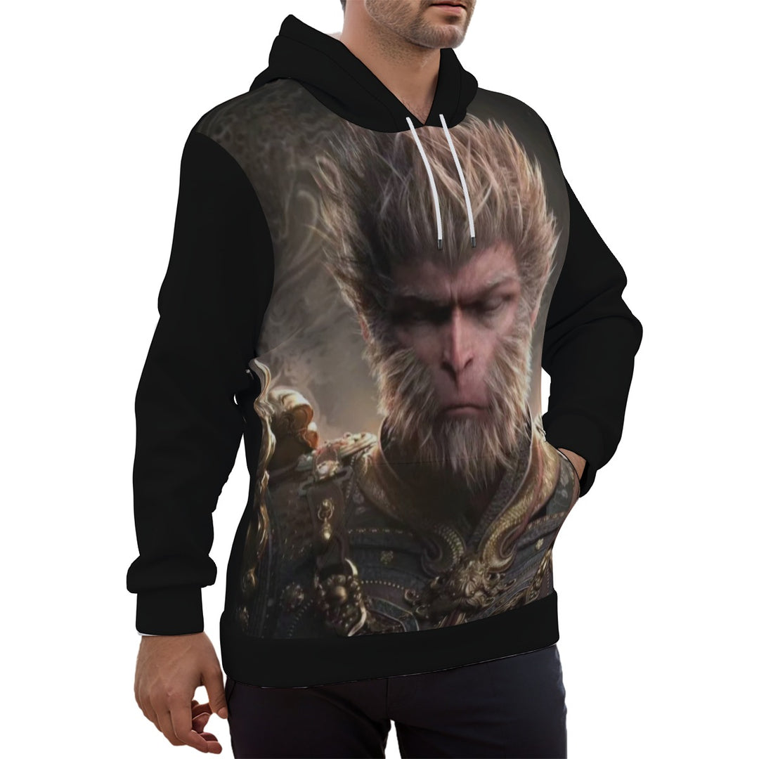 WuKong Ⅶ Eco-friendly All-Over Print Unisex Pullover Hoodie