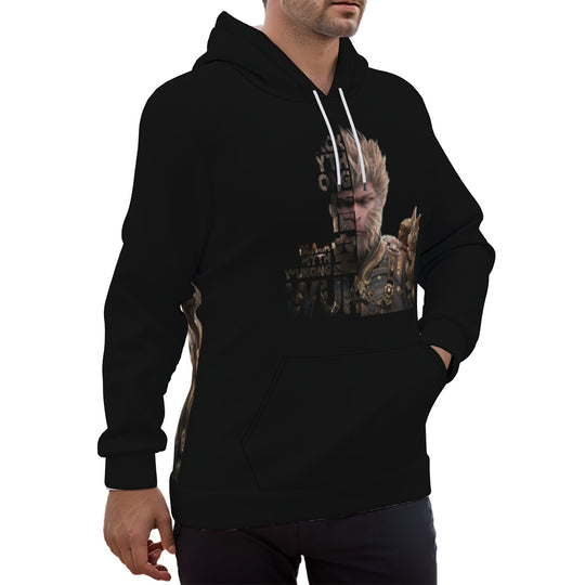 WuKong Ⅱ Eco-friendly All-Over Print Unisex Pullover Hoodie