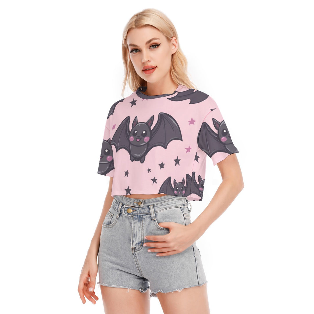 All-Over Print Women's Cropped T-shirt | 190GSM Cotton