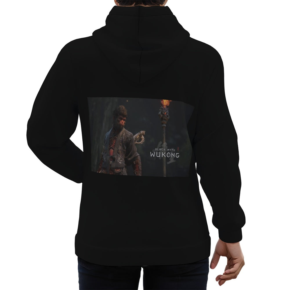 WuKong Ⅳ Eco-friendly All-Over Print Unisex Pullover Hoodie