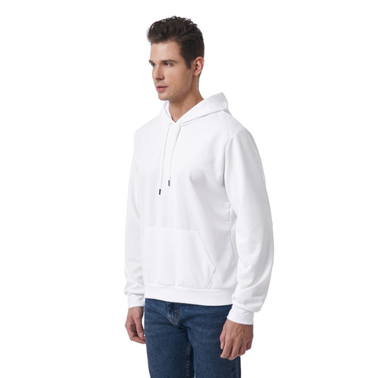 Men's Hoodie With Double-side Print Hood