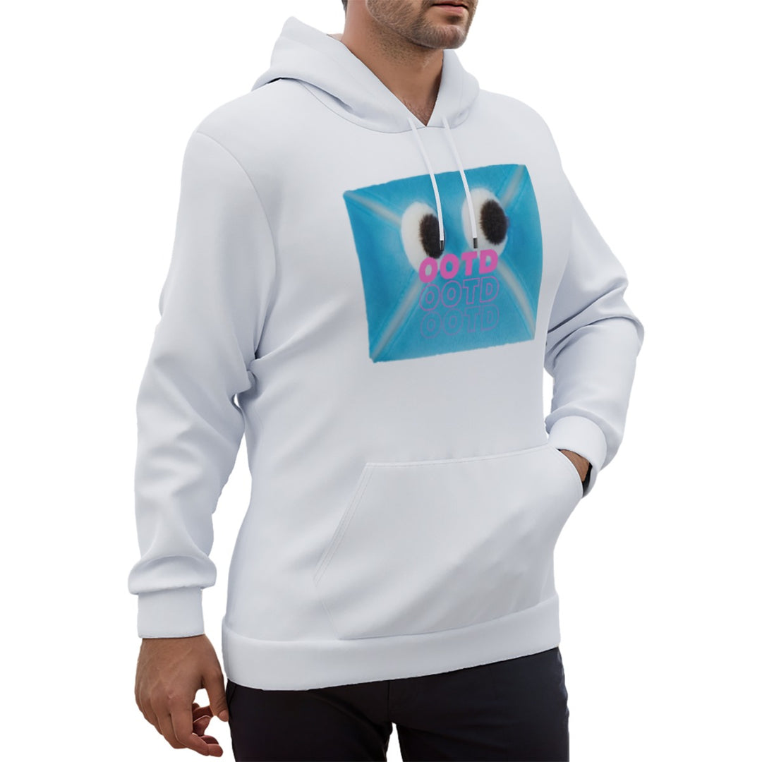 Eco-friendly OOTD Print Unisex Pullover Hoodie