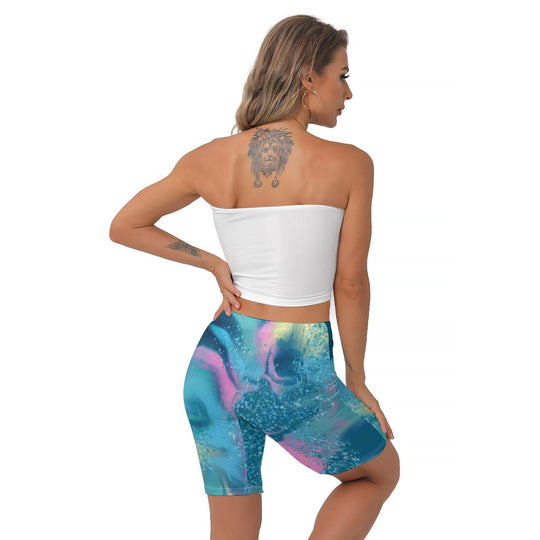 Printed Women's Cycling Pants