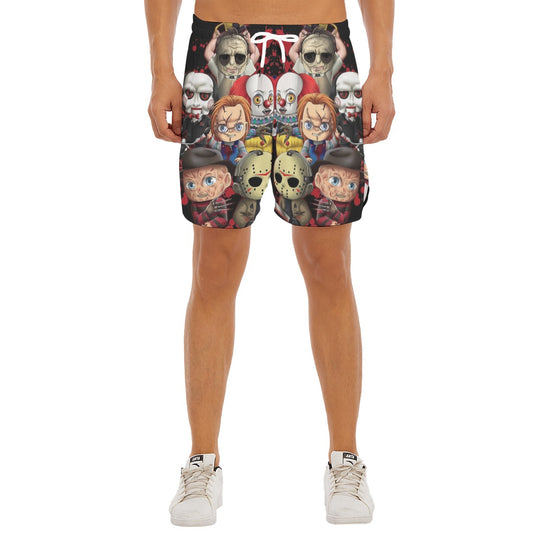 Print Men's running Shorts