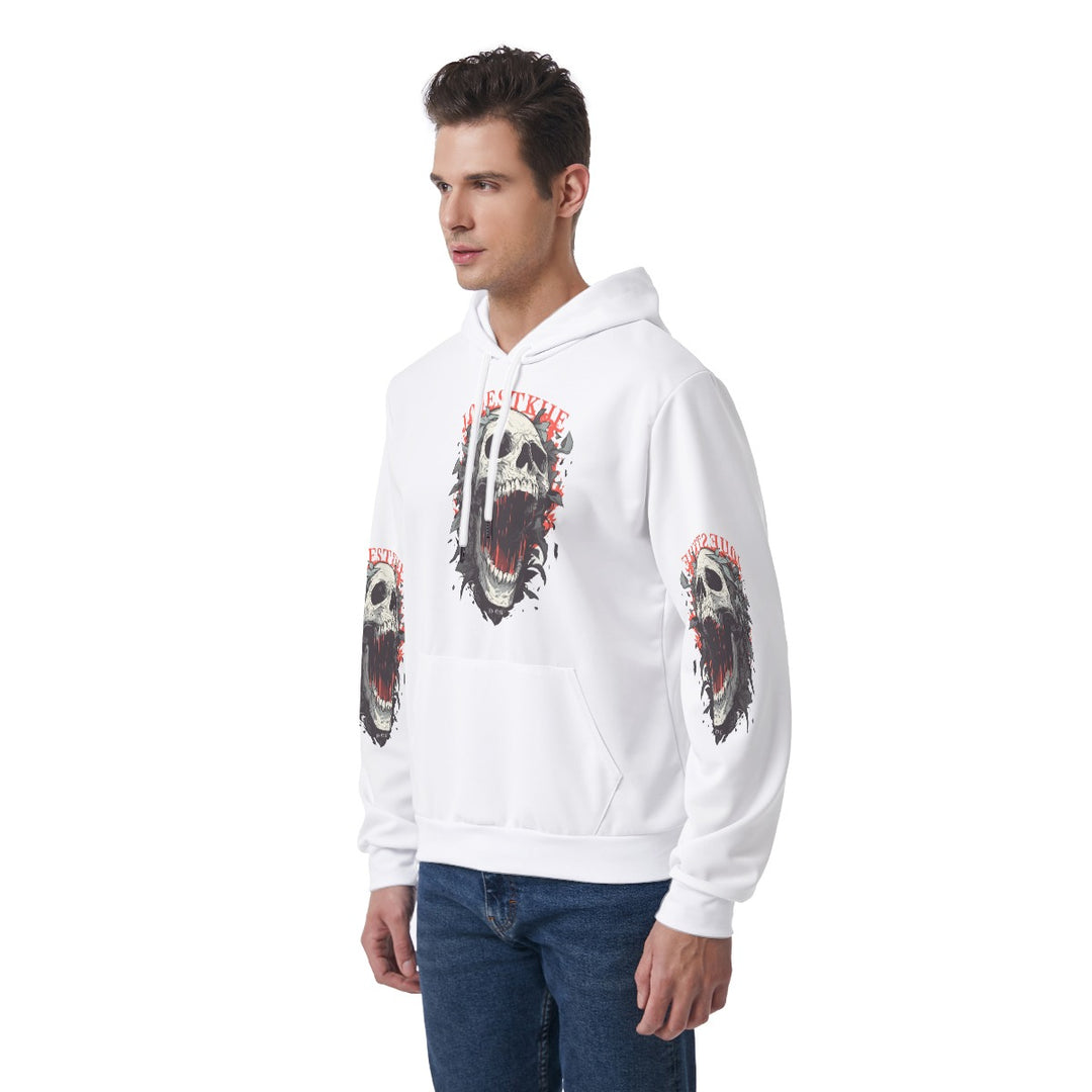 Reversible Holehead Print Men's Hoodie