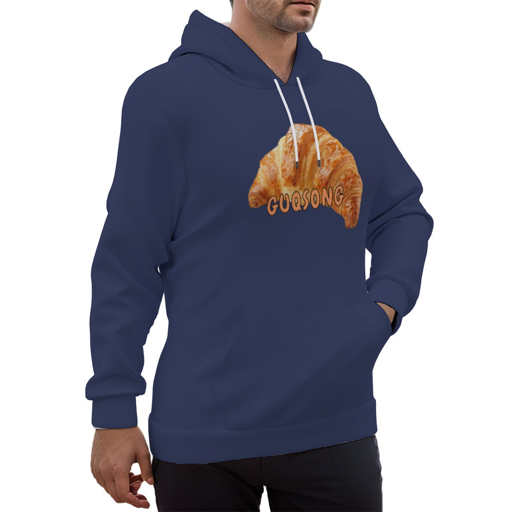 Eco-friendly Guasong Print Unisex Pullover Hoodie