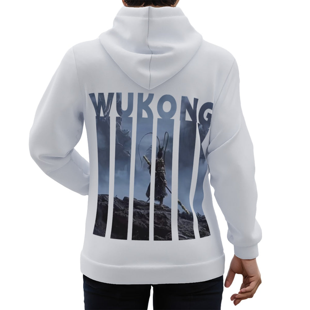 WuKong Ⅲ Eco-friendly All-Over Print Unisex Pullover Hoodie