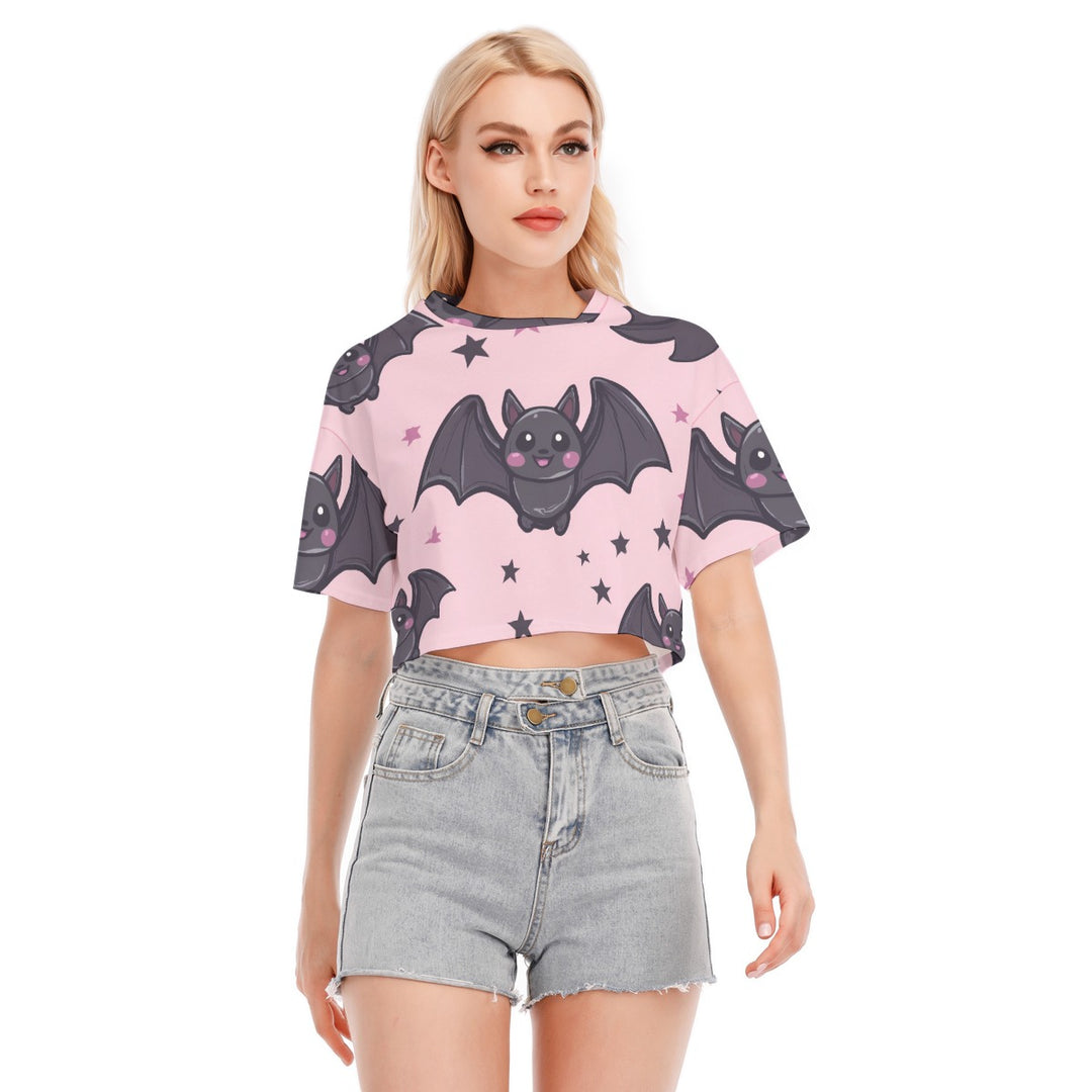 All-Over Print Women's Cropped T-shirt | 190GSM Cotton