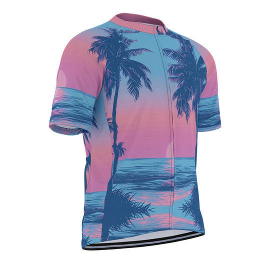 All-Over Print Raglan Men's Cycling Jersey