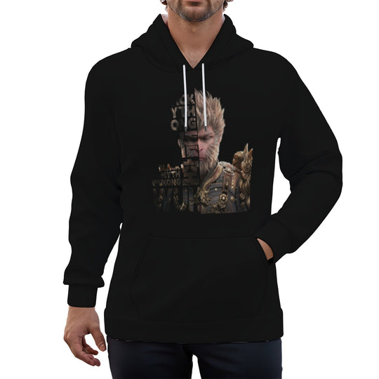 WuKong Ⅱ Eco-friendly All-Over Print Unisex Pullover Hoodie