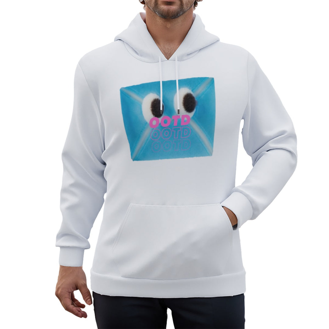 Eco-friendly OOTD Print Unisex Pullover Hoodie